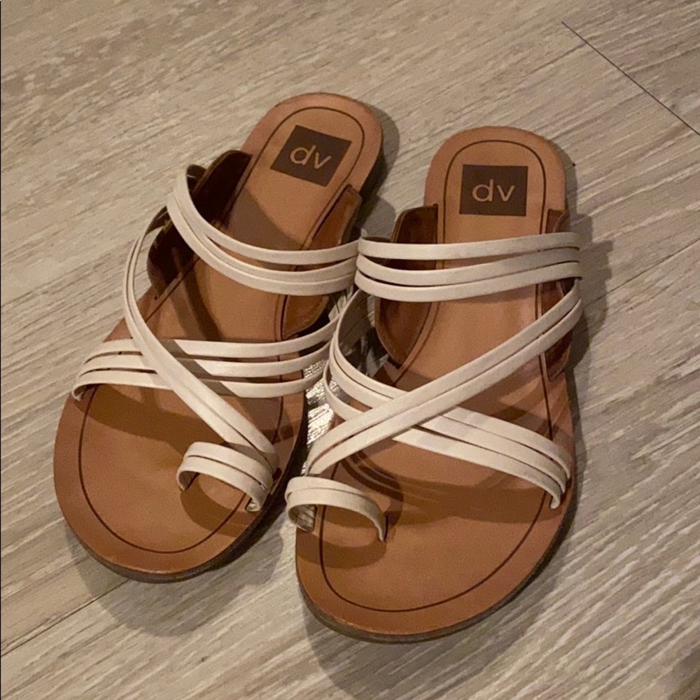 Women’s White/Tan Sandal